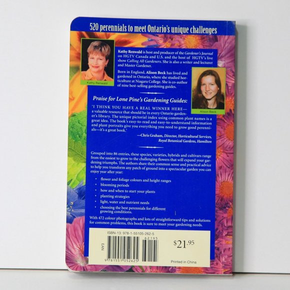Perennials For Ontario: Publisher: Lone Pine Written-by Alison Beck & Renwald - Picture 4 of 4